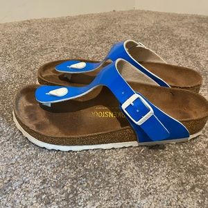 Birkenstock sandal.